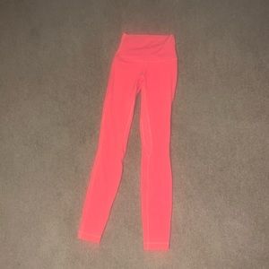 size 0, lulu lemon align leggings 28 inch inseam
